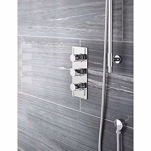 Ultra QUEV53 Quest Thermostatic Triple Valve Shower in Chrome – 2