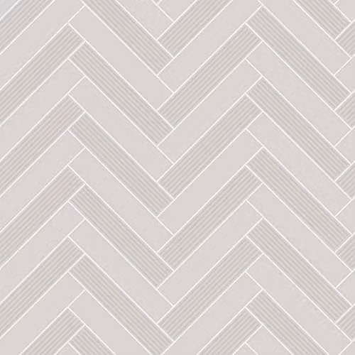 Holden Decor Cerros Tile Stone Wallpaper in Beige and Grey, Moisture Resistant Geometric Modern Design for Bathrooms
