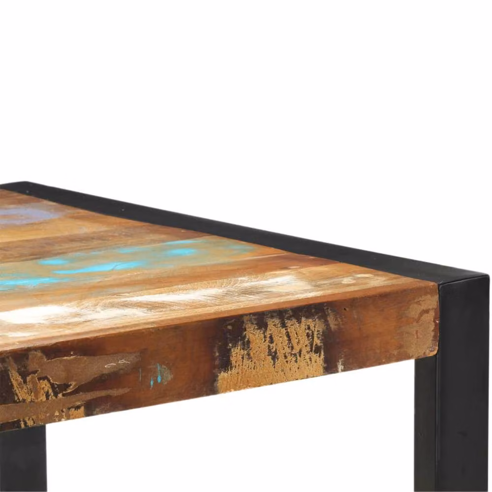 Berkfield Home Beautiful Console Table in Brown Solid Reclaimed Wood, W/D/H: 150 x 35 x 76 cm – 2