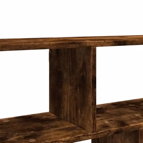 vidaXL Wall Shelf in Smoked Oak, W/D/H: 100 x 25 x 50 cm – 3