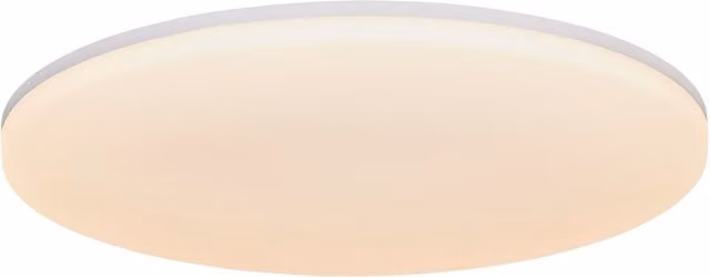 Nordlux Vic LED Ceiling Light, White Plastic, 35 cm Diameter, Warm White 3000k