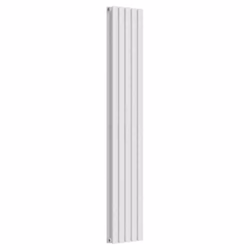 Lux Heat Oval White Vertical Double Panel Designer Radiator H: 160 cm, W: 30 cm – 2