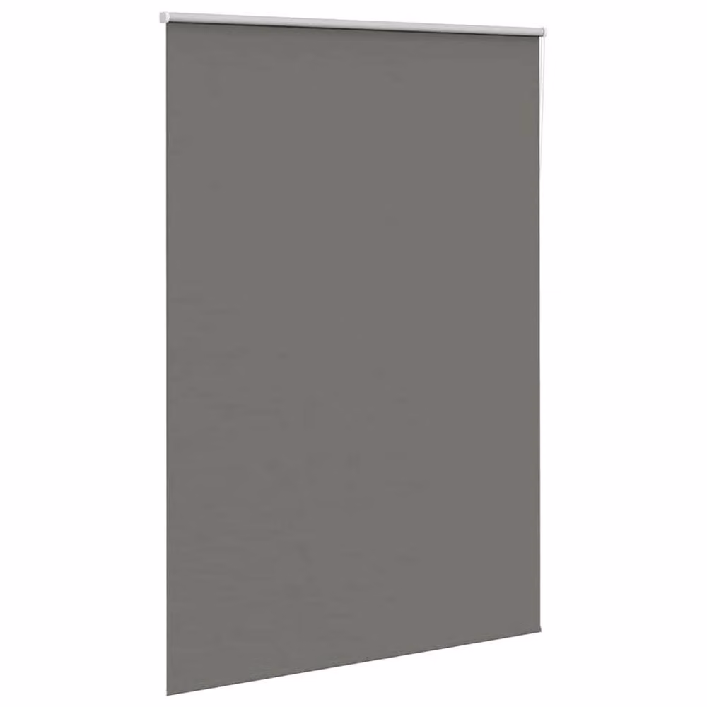 Berkfield Home Grey Blackout Roller Blind, Thermal Insulating Polyester, W: 160 cm, H: 230 cm – 3