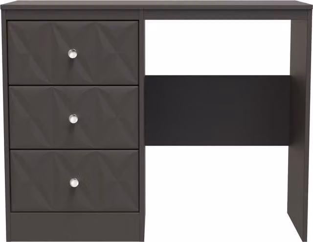 Ready Assembled 2 U Memphis 3 Drawer Vanity in Dark Grey – 1