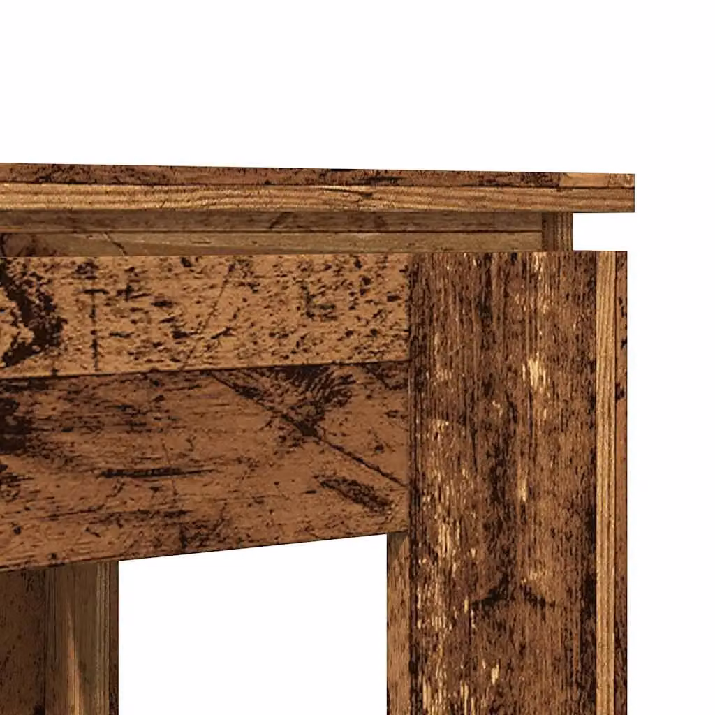 Berkfield Home Rectangular Dining Table in Brown, W/D/H: 120 x 60 x 76 cm – 4