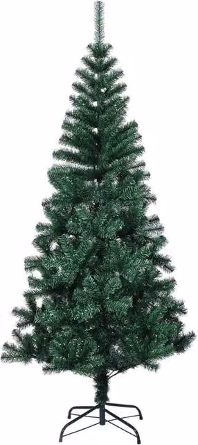 Berkfield Home Artificial Christmas Tree in Green, Height: 180 cm