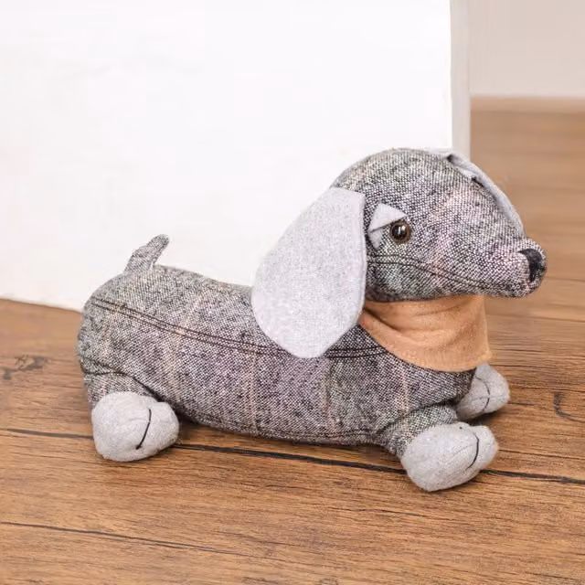 Marco Paul Rustic Organic Textile Tabletop Decor in Grey