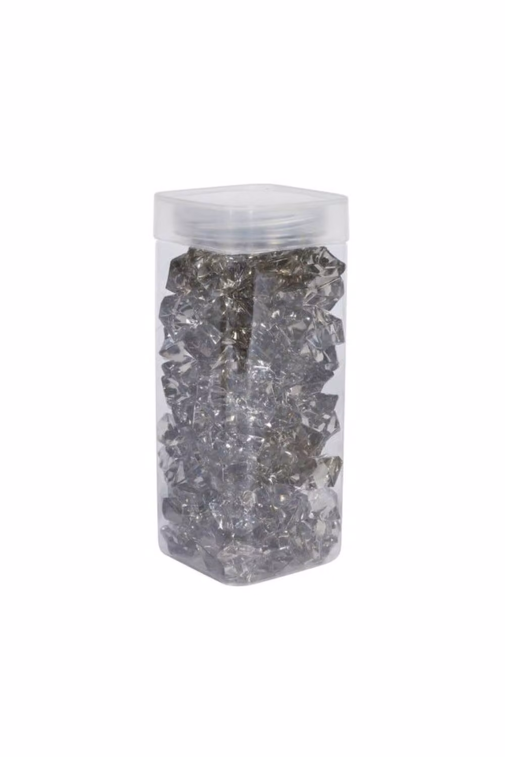 KDMD Large Light Grey Acrylic Stones in Square Jars, 300g, 2 Pack – 2