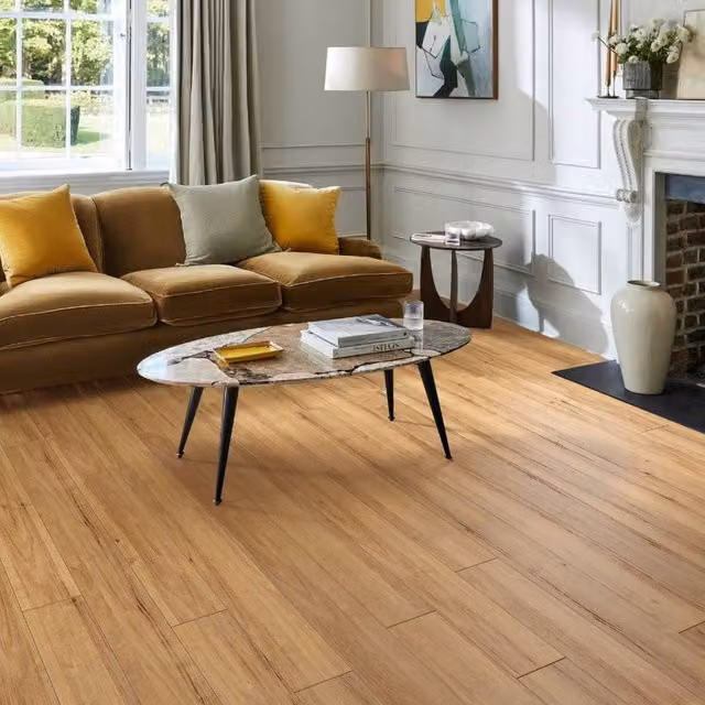 Vinyl Flooring UK Chene23 Engineered Wood Parquet Plank in Brown