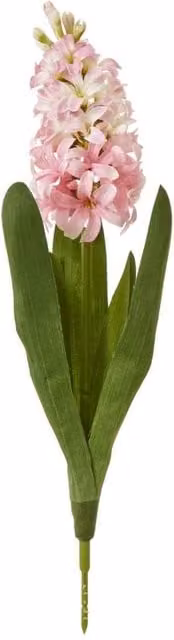 KDMD Pink Hyacinth Stem Faux Plastic Spring Floral Decor