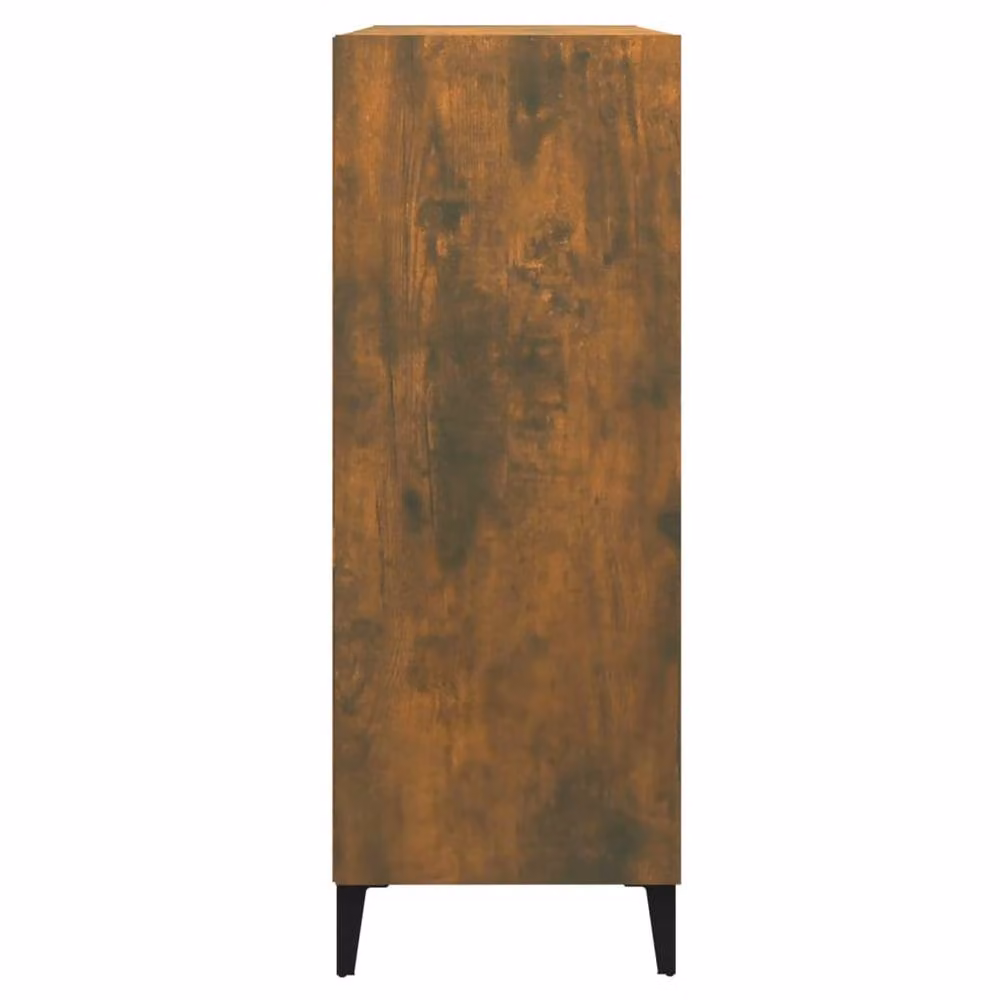 Berkfield Home Classic Sideboard in Smoked Oak Brown, W/D/H: 69.5 x 32.5 x 90 cm – 4