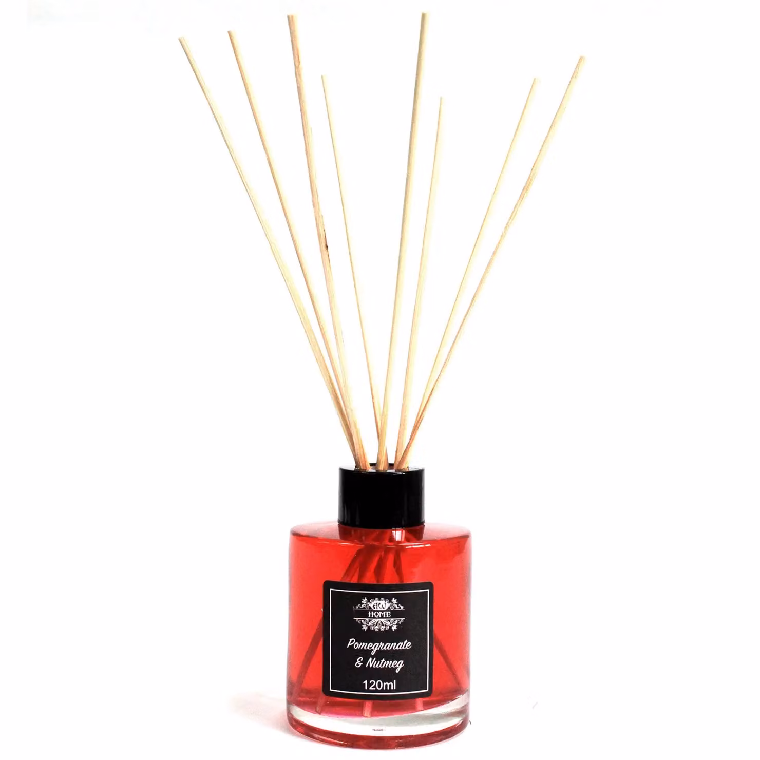 KDMD Ancient Wisdom Reed Diffuser, Pomegranate and Nutmeg, 120ml, Red – 2