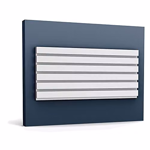 Orac Decor W111 BAR Modern 3D Wall Panel, White, Polyurethane Foam – 1