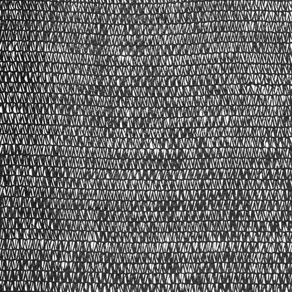 Berkfield Home Black HDPE Privacy Netting Mat, 2 x 25 m – 4