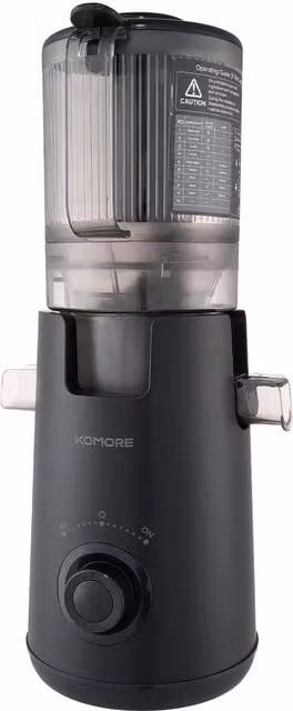 Livingandhome 300W Slow Masticating Cold Press Juicer Machine, Black