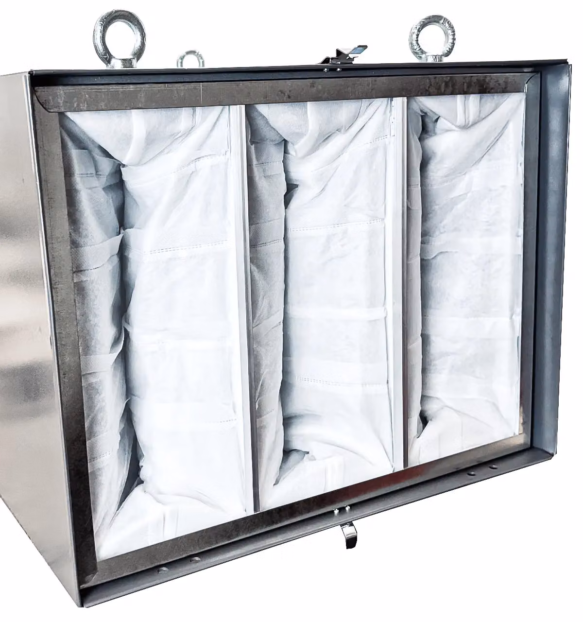 Lumberjack Workshop Air Filter System with 3 Speed and Infrared Remote Control in Silver, W: 100 cm, D: 40 cm, H: 40 cm – 3