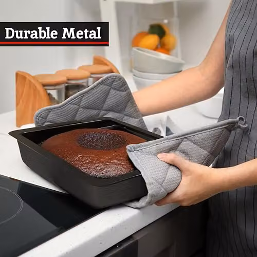 Orsina Non-Stick Rectangular Baking Dish in Black – 4
