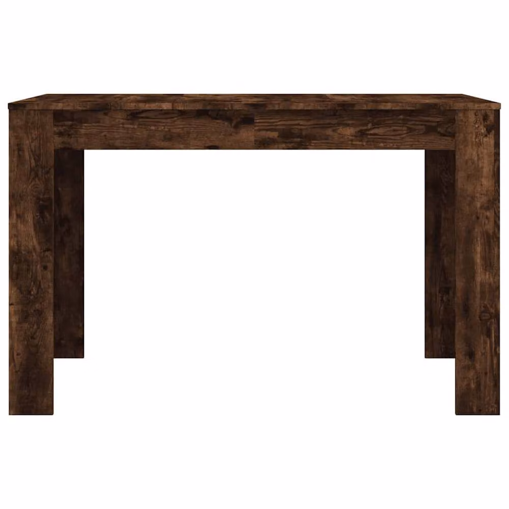 Berkfield Home Rectangular Dining Table in Smoked Oak Brown, W/D/H: 120 x 60 x 76 cm – 4