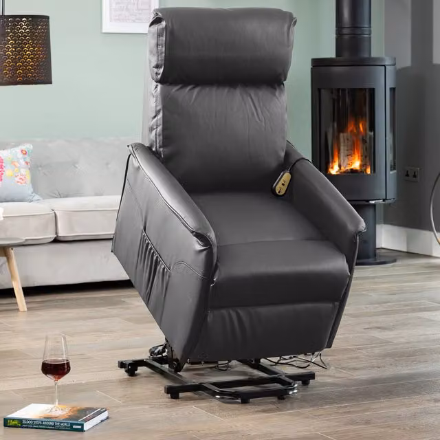 Artemis Home Townsend Electric Lift Assist Rise and Recline Chair in Grey
