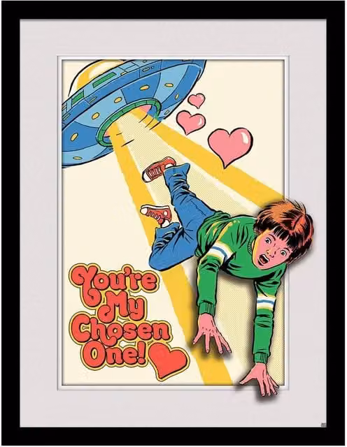Steven Rhodes Chosen One Breakout Multicolour Framed Graphic Poster