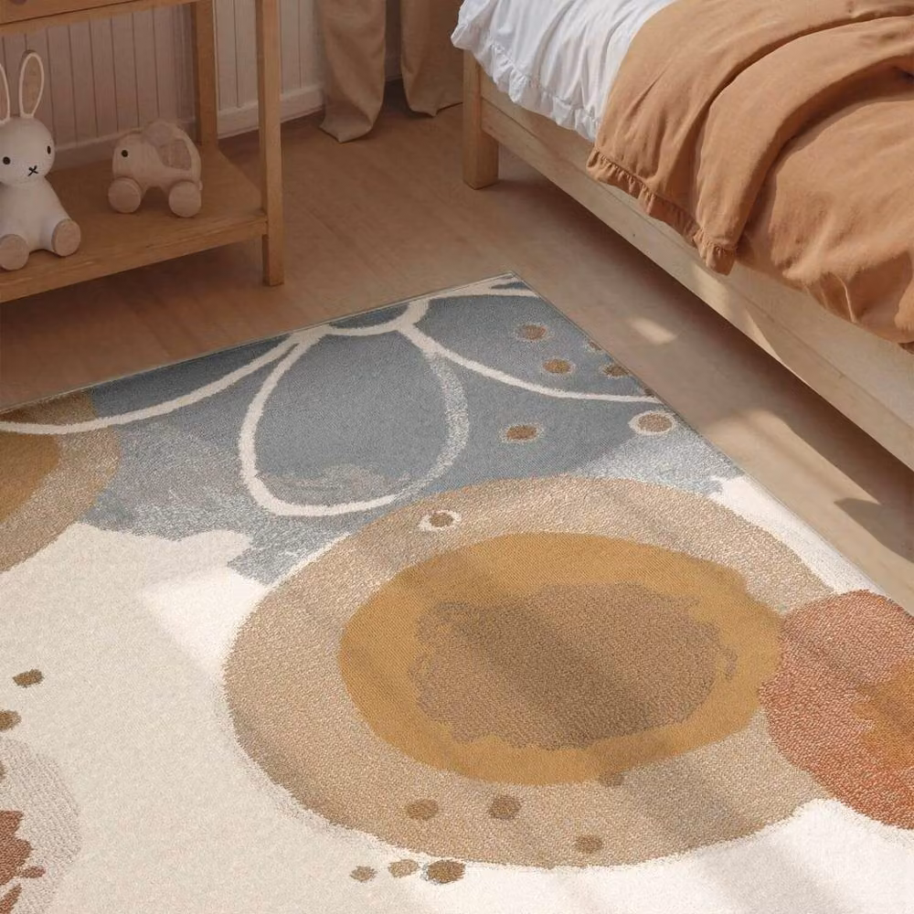THE RUGS Adventures Kids Rug in Marigold Cream Multicolour, W: 120 cm, D: 170 cm – 2