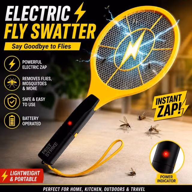 volila Electric Fly Zapper in Yellow