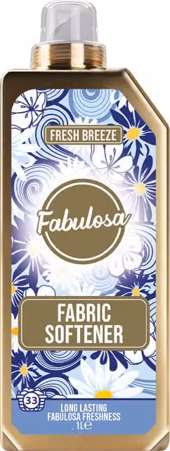 Fabulosa Fabric Softener Fresh Breeze, 1 l, Blue