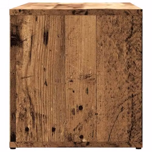 vidaXL TV Cabinet in Old Wood Brown, W: 80 cm, D: 34 cm, H: 35.5 cm – 5