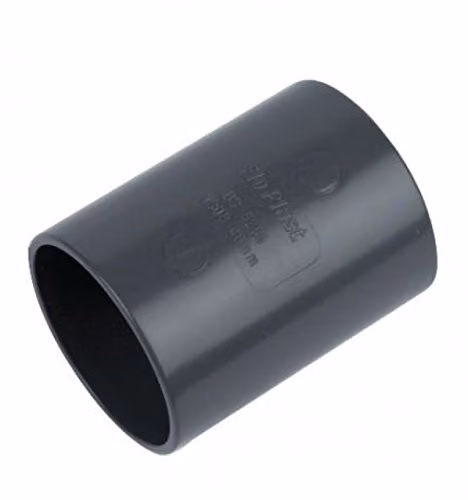 FloPlast Grey 32mm (36mm) 1 1/4 inch Waste Coupling