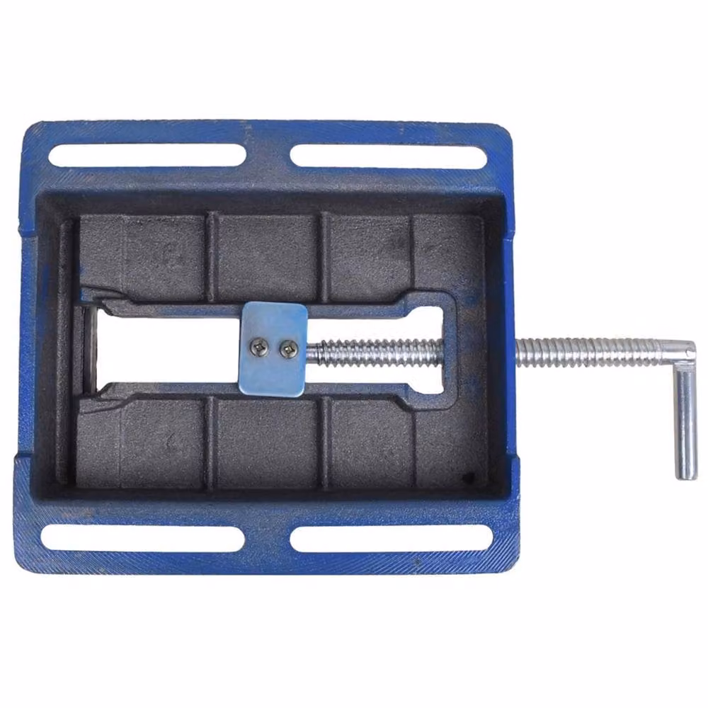 SPETLEK 150mm Bench Vice Pillar Press Budget Drill in Blue – 3