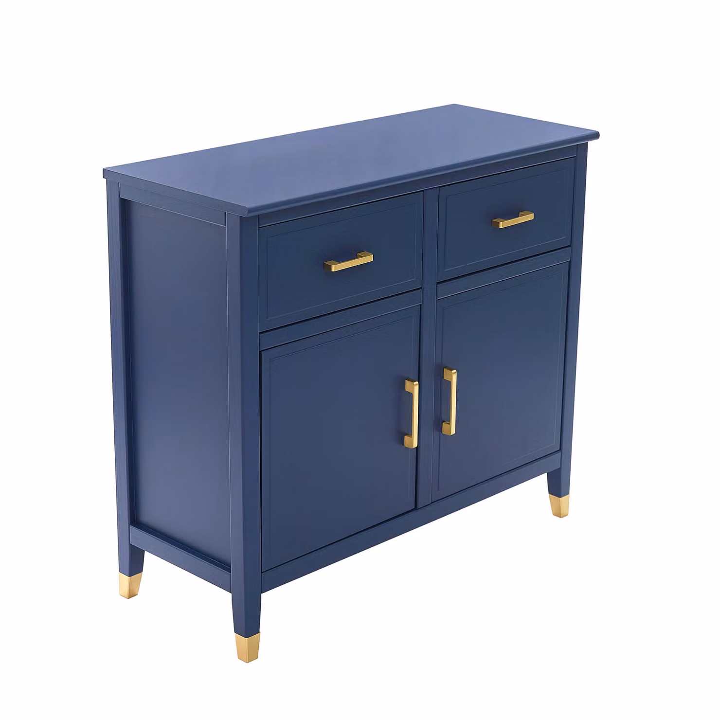 Cabinet Bits Palazzi Navy Blue 2 Door 2 Drawer Modern Sideboard – 2
