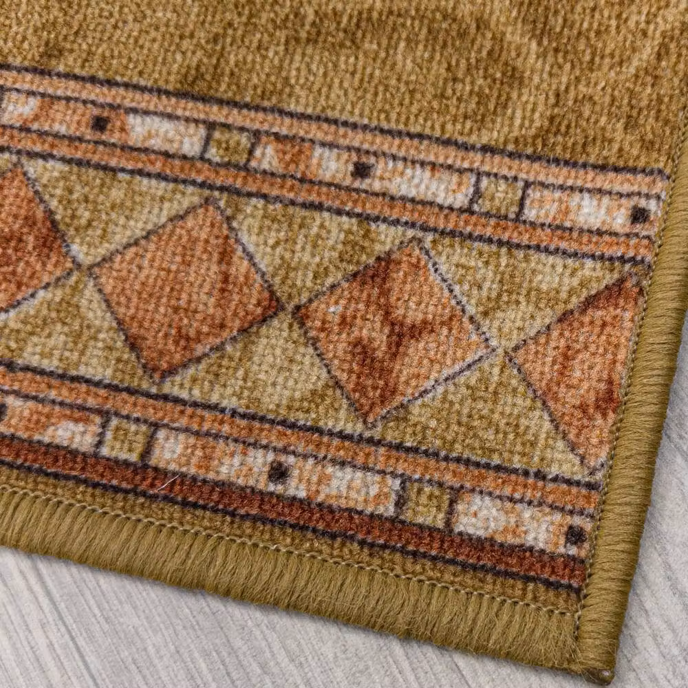 runrug Cheops Hallway Runner Rug in Beige, Non-Slip and Hardwearing, W: 120 cm, L: 240 cm – 4