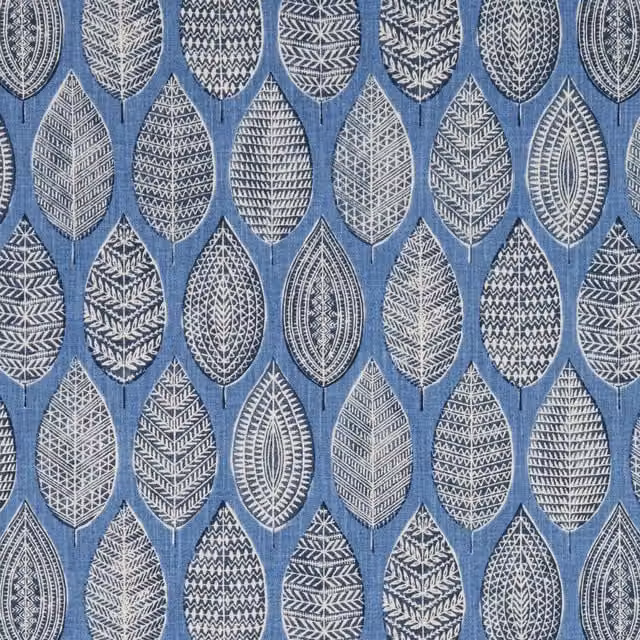 iLiv Malabar Blue Fabric Batik