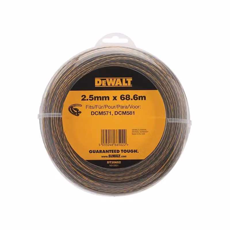 Dewalt Dt20652 String Trimmer Line 2.5mm x 68.6m – 2