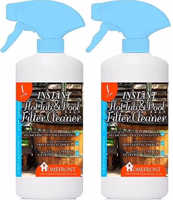 Homefront Instant Hot Tub and Pool Filter Cleaner, 2 l