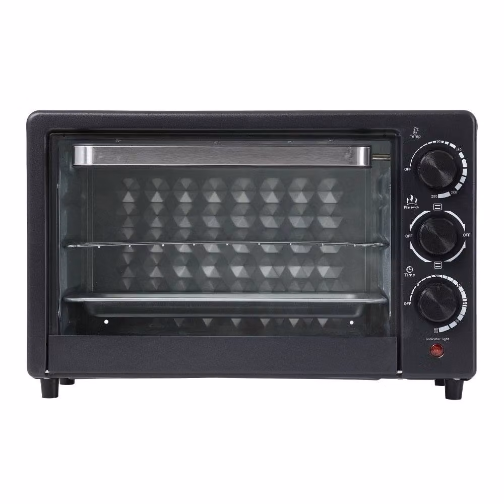 Living and Home 25L Countertop Toaster Grill Oven in Black – 2