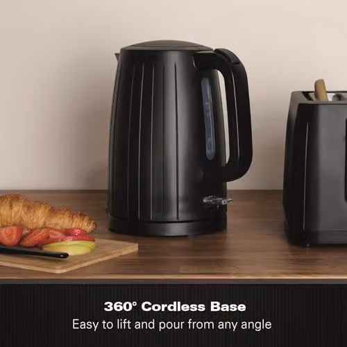 Hamilton Beach Stealth Electric Kettle, 1.7 l, Black – 6