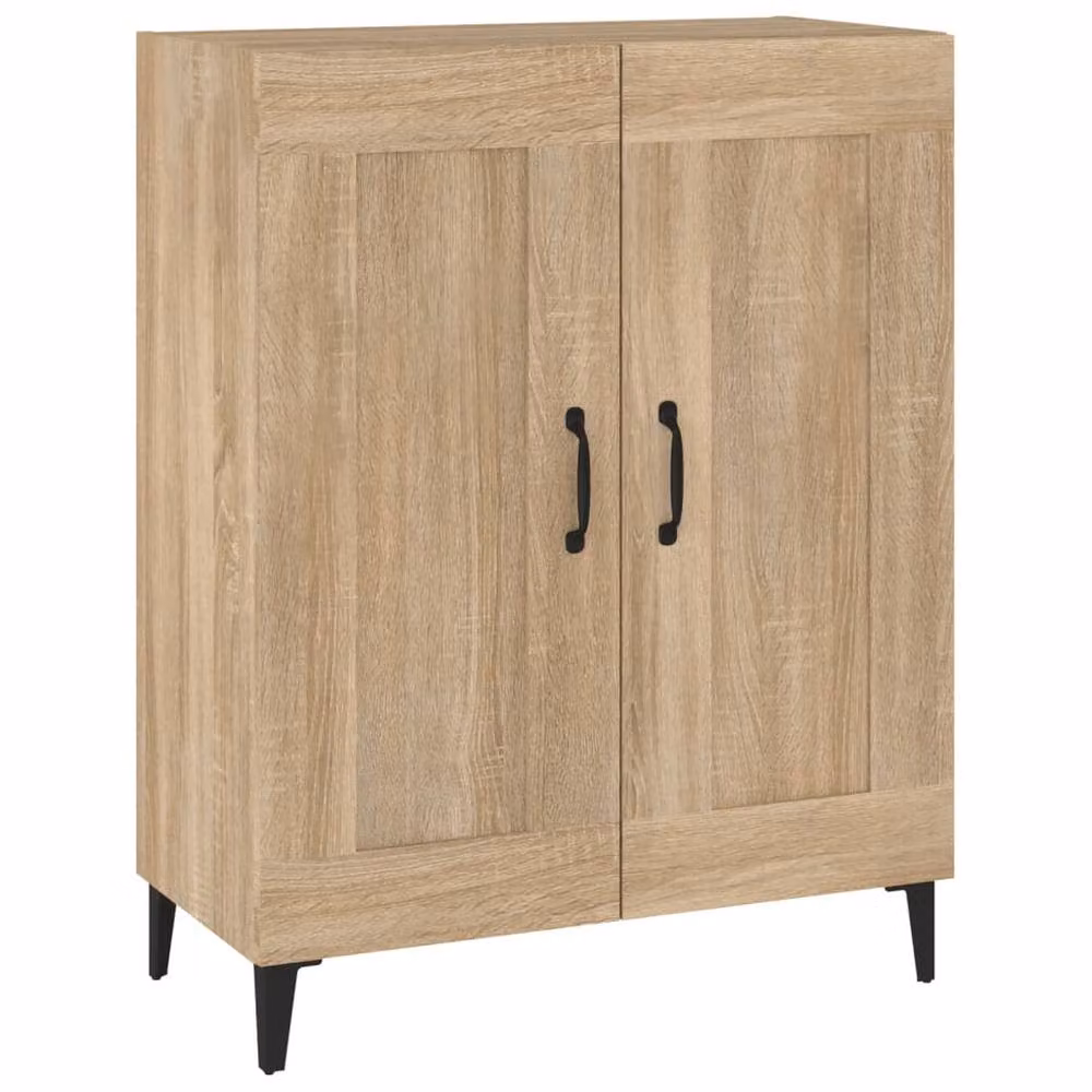 Berkfield Home Sonoma Oak Sideboard in Brown, W/D/H: 69.5 x 34 x 90 cm – 2
