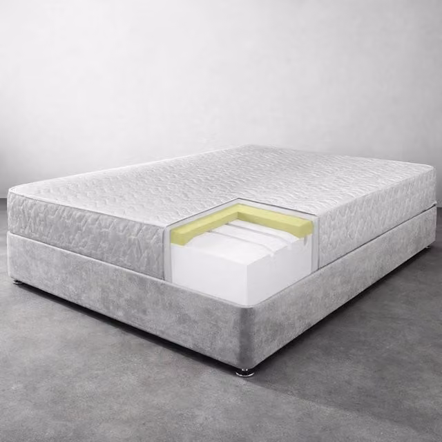 Divan Bed Direct Premier Relief Small Single Memory Foam Mattress in White