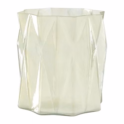 Orsina Rambia Small Iridescent Glass Tealight Candle Holder in Silver and Multicolour – 2