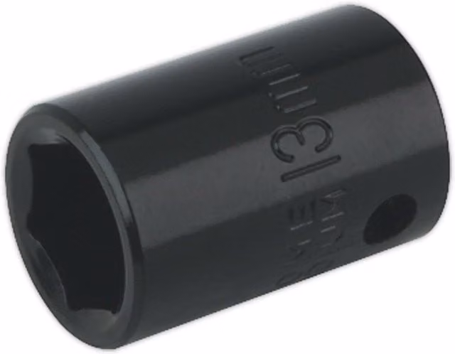 Loops 13mm Forged Impact Socket 3/8 Inch Square Drive Chrome-Vanadium Wrench Socket – 1