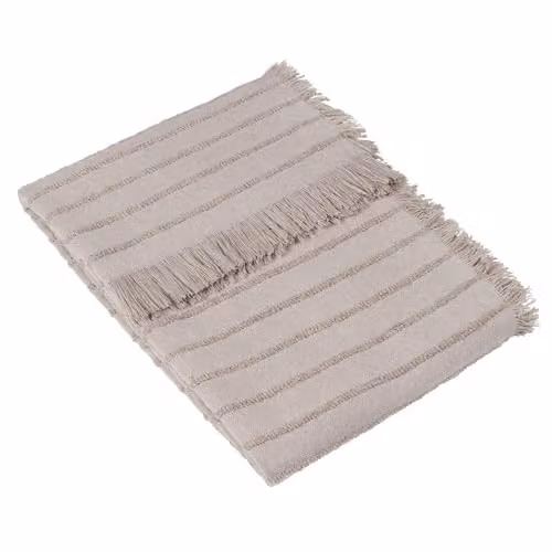 Riva Home Hazie Linear Woven Throw in Pomelo Yellow, W: 130 cm, L: 180 cm – 2