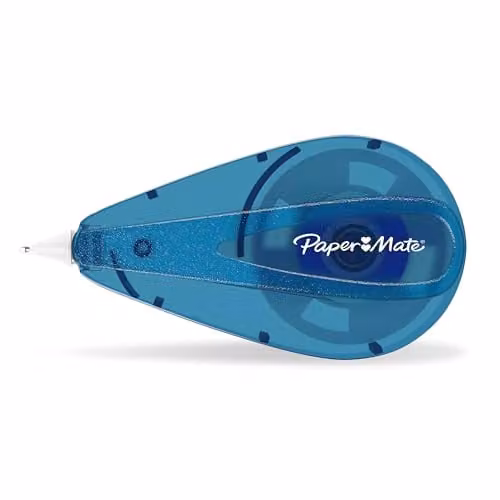 Paper Mate Mini Blue Correction Tape Roller, Pack of 3