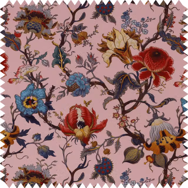 House of Hackney Artemis Recycled Performance Fabric in Blush Pink