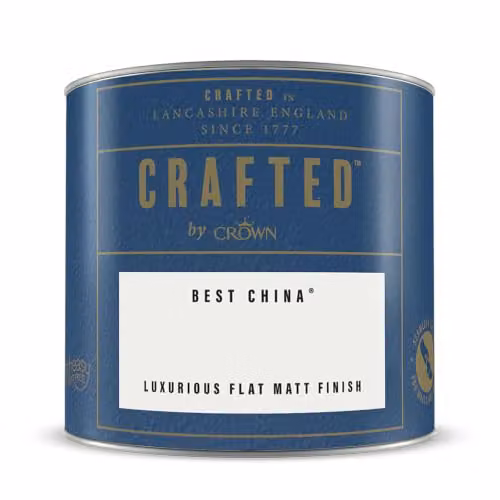 Crown Best China Matt Emulsion Paint Tester Sample, White, 125ml – 4