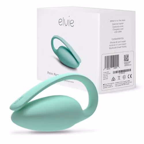 Elvie Trainer Smart Kegel Exerciser with App-Guided Biofeedback in Turquoise – 1
