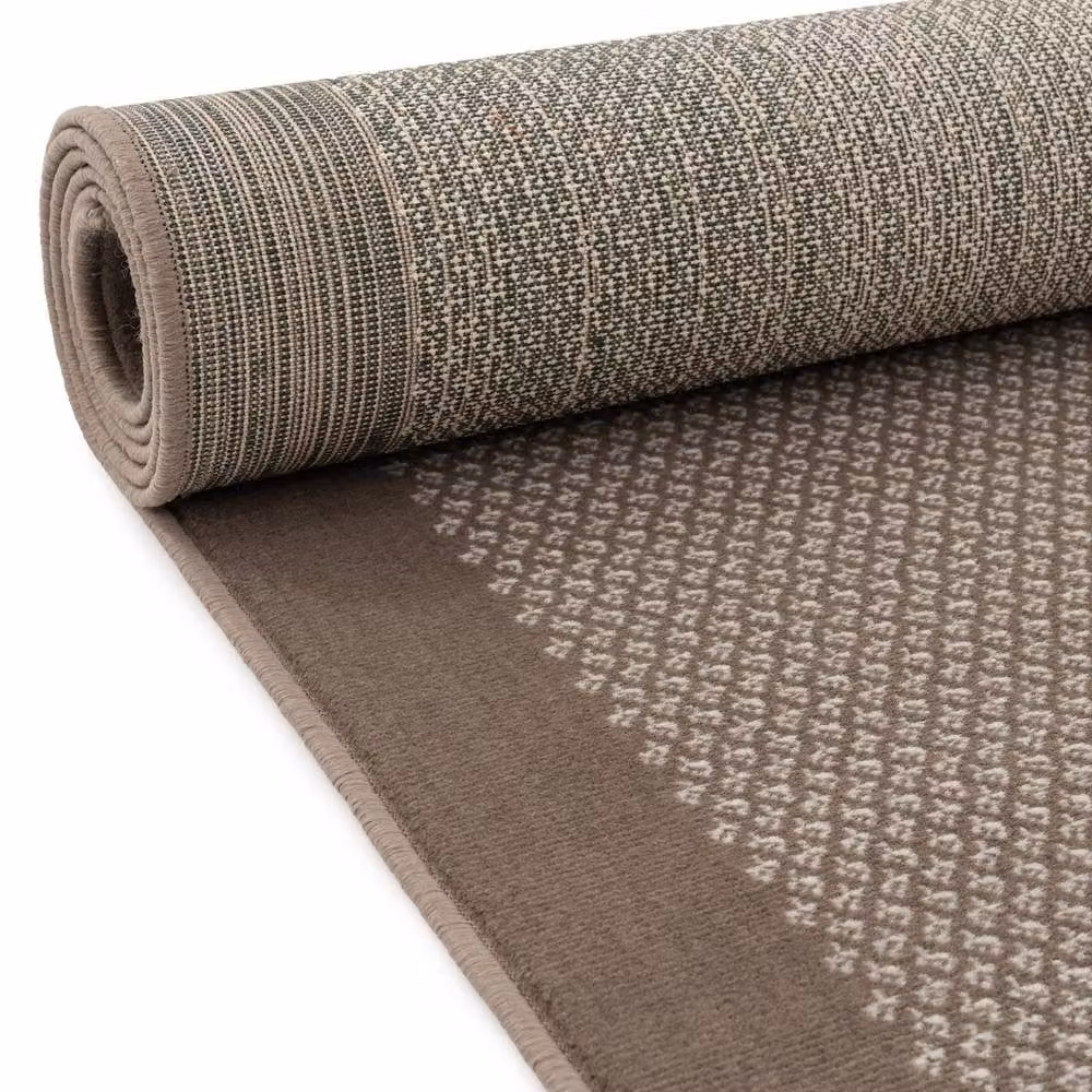 Kukoon Grey Custom Size Hallway Runner Rug, W: 60 cm x L: 6400 cm – 3