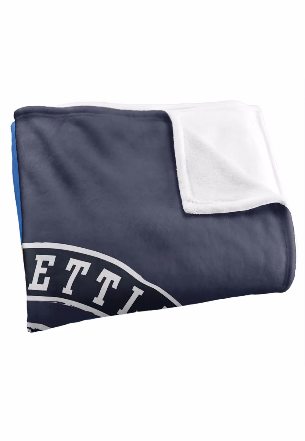 Warner Brothers Ted Lasso Roy Kent Don't Settle Super Soft Silky Touch Throw Blanket, White, W: 152.4 cm, D: 127.0 cm – 2