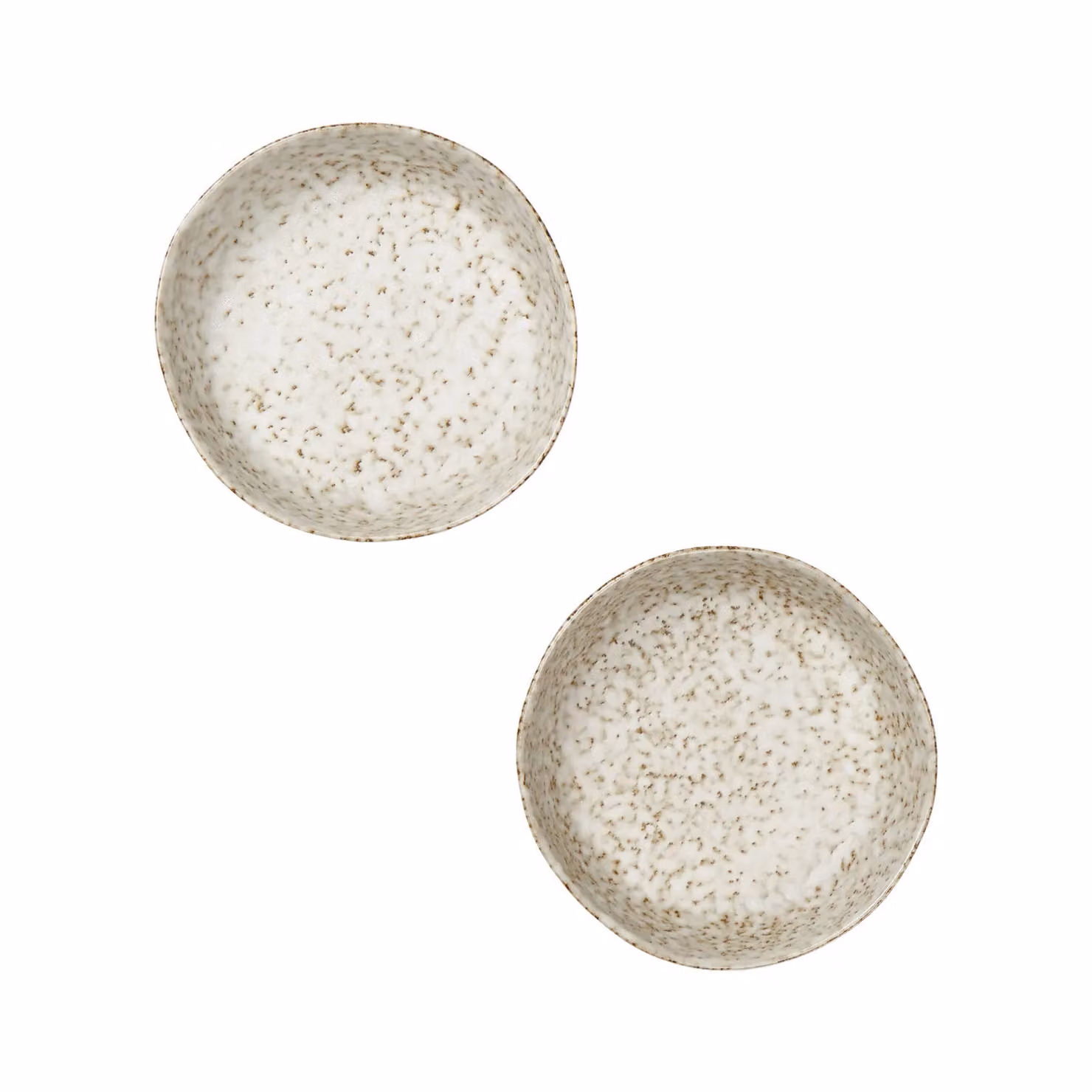 Vinga Nuvem Mini Dessert Bowls, Pack of 2, Beige Stoneware – 2