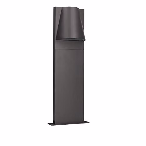 Netlighting Kala 500mm Outdoor Bollard, Grey, IP44, GU10 7W